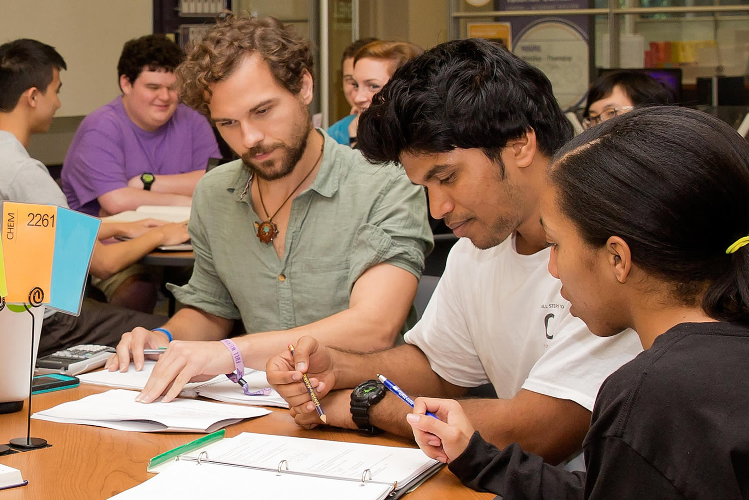 photo: student peer mentors