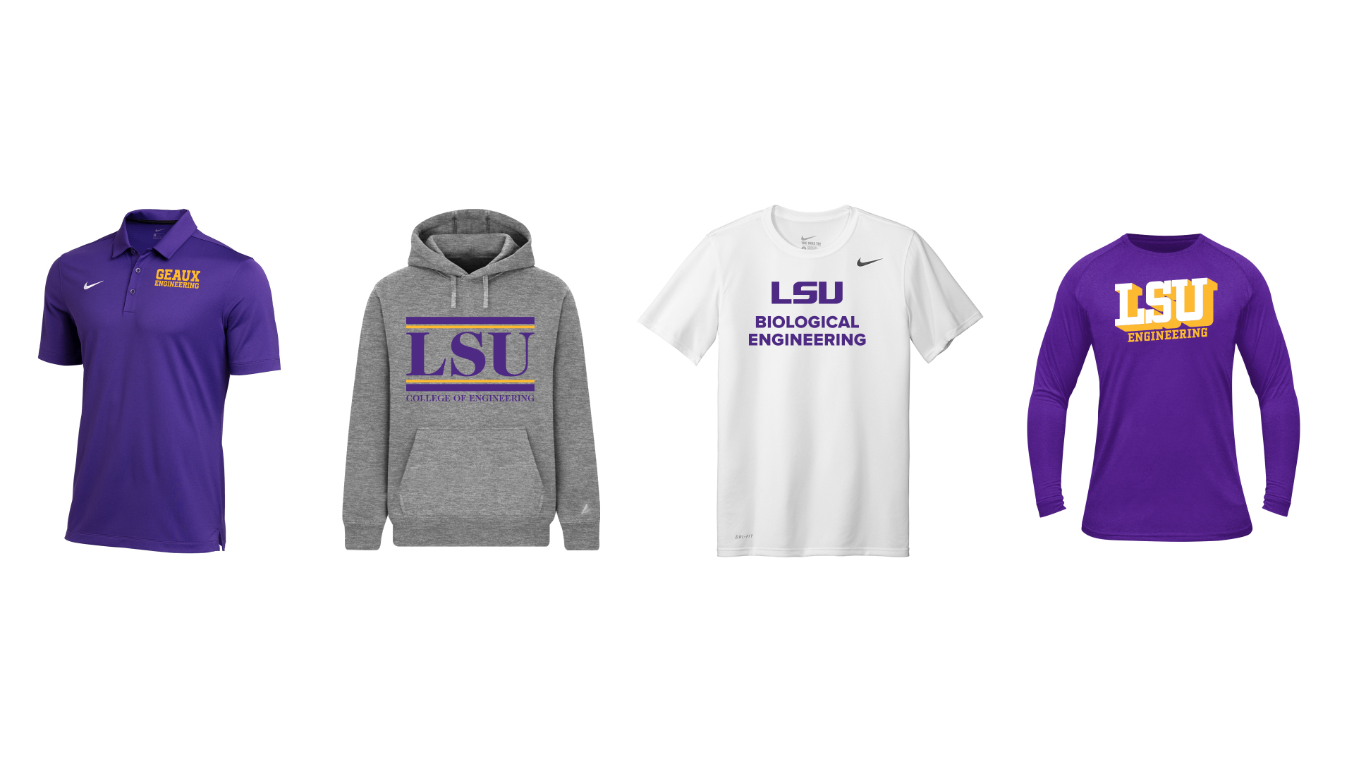 Custom LSU Engineering shirts